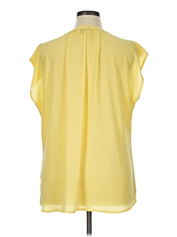 Roz & Ali Sleeveless Blouse (view 2)