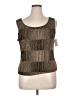 Xscape Brown Sleeveless Top Size XL - photo 1