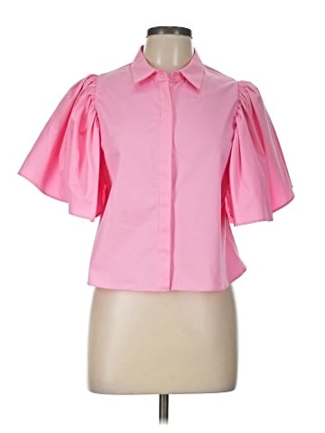 Trafaluc by Zara Short Sleeve Blouse (view 1)