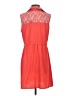 Speed Control 100% Polyester Orange Casual Dress Size S - photo 2