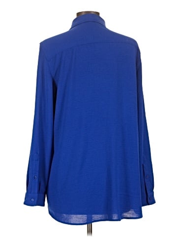 Calvin Klein Long Sleeve Blouse (view 2)