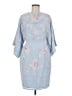 ASOS 100% Viscose Blue Cocktail Dress Size 6 - photo 1