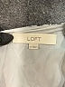 Ann Taylor LOFT 100% Polyester Paisley Gray Casual Dress Size M - photo 7