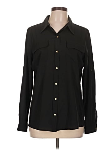 Calvin Klein Long Sleeve Button-Down Shirt (view 1)