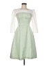 Assorted Brands Checkered-gingham Green Cocktail Dress Size M - photo 1