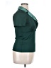 Shein Green Short Sleeve Blouse Size XL - photo 4