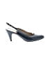 Salvatore Ferragamo Blue Heels Size 8 1/2 (narrow) - photo 1