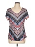 One World Gray Short Sleeve Top Size L - photo 1