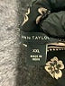 Ann Taylor 100% Polyester Print Black Casual Dress Size XXL - photo 7