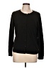 Classic 100% Acrylic Black Cardigan Size EU 44 / US 14 - photo 1