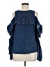 ASOS 100% Cotton Blue Sleeveless Blouse Size 8 - photo 1
