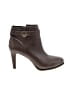 Tory Burch 100% Leather Brown Ankle Boots Size 10 - photo 1