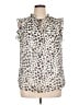 Notations 100% Polyester Ivory Sleeveless Blouse Size 1X - photo 1