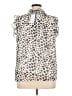 Notations 100% Polyester Ivory Sleeveless Blouse Size 1X - photo 2
