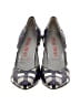 Miu Miu 100% Leather Checkered-gingham Blue Vintage Pumps Size EU 39 - photo 2