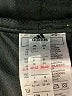Adidas 100% Polyester Black Track Pants Size M - photo 7