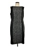 Chico's Graphic Black Cocktail Dress Size Lg (2) - photo 1