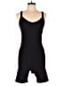 Active by Old Navy Solid Black Romper Size L (tall) - photo 1