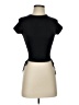 Polly Black Short Sleeve Turtleneck Size 0 - photo 1