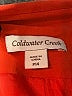 Coldwater Creek Orange Silk Blazer Size 14 (petite) - photo 3