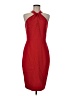 Just... Taylor Solid Red Cocktail Dress Size 8 - photo 1