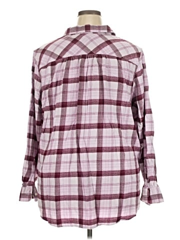 Lands' End Long Sleeve Button-Down Shirt (view 2)