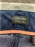 Nicole by Nicole Miller Chevron-herringbone Blue Jeans Size 10 - photo 7
