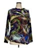 Etcetera Green Long Sleeve Blouse Size XL - photo 1