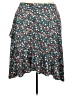 Lands' End Floral Teal Casual Skirt Size 3X - photo 1