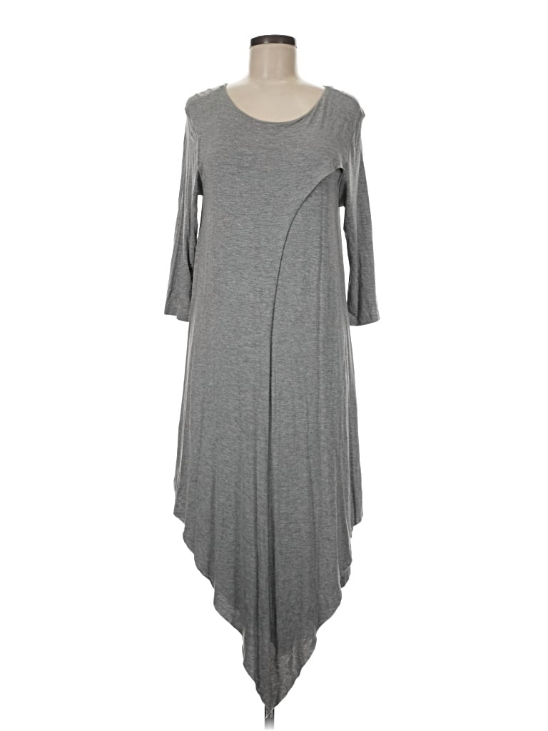 Pre-owned Soft Surroundings Casual Dress In Gray