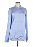 Banana Republic 100% Polyester Blue Long Sleeve Blouse Size M (tall) - photo 1