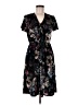 Jessy B Floral Black Casual Dress Size M - photo 1