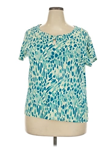 Rafaella Short Sleeve Blouse (view 1)