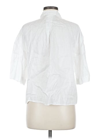 H&M 3/4 Sleeve Button-Down Shirt (view 2)
