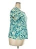 Rafaella 100% Cotton Teal Short Sleeve Blouse Size 3X - photo 4