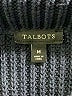 Talbots 100% Cotton Stripes Black Turtleneck Sweater Size M - photo 7