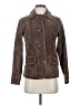 Liz Claiborne 100% Suede Brown Leather Jacket Size S (petite) - photo 1