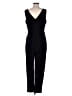 Outrageous Fortune Solid Black Jumpsuit Size 10 - photo 2