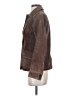 Liz Claiborne 100% Suede Brown Leather Jacket Size S (petite) - photo 5