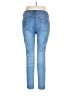 Bebe Hearts Blue Jeans Size 31 waist - photo 2