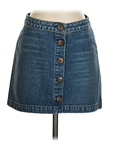 Reformation Denim Skirt (view 1)