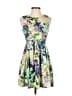 Zara Basic Floral Blue Cocktail Dress Size XS - photo 1