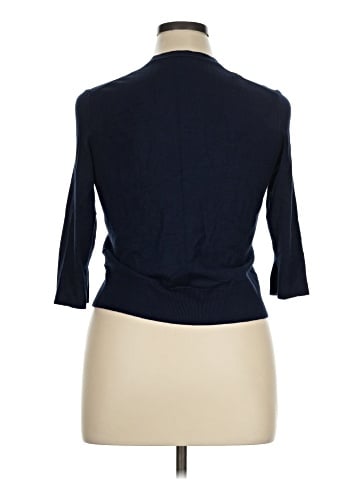 Roz & Ali 3/4 Sleeve Button-Down Shirt (view 2)