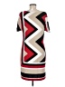 Studio One Chevron-herringbone Red Casual Dress Size M - photo 2