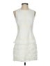 BCBGMAXAZRIA 100% Polyester White Cocktail Dress Size 4 - photo 1