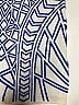 RVN Graphic Blue Cocktail Dress Size S - photo 3