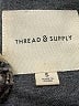 Thread & Supply 100% Polyester Plaid Brown Pullover Sweater Size S - photo 7