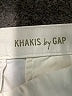 Gap 100% Cotton Solid Ivory Khaki Shorts Size 4 - photo 3