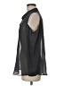 Divided by H&M Black Sleeveless Button-Down Shirt Size 8 - photo 5