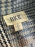 BKE 100% Polyester Plaid Blue Fleece Size S - photo 6